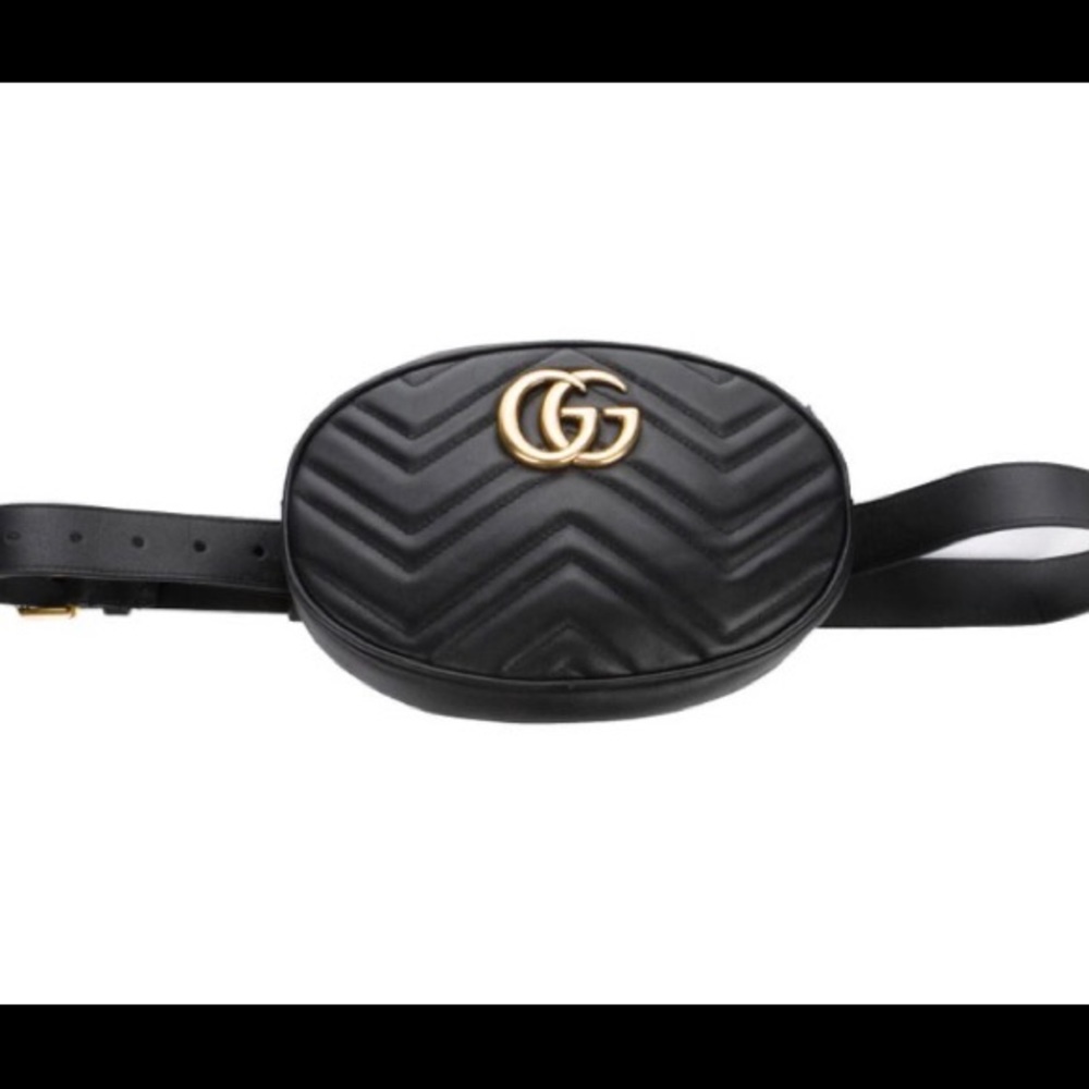 GUCCI GG Marmont Matelassé Belt Bag